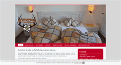 Desktop Screenshot of gasthofgrube.com