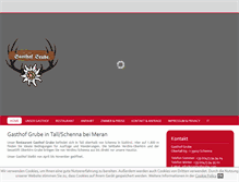 Tablet Screenshot of gasthofgrube.com